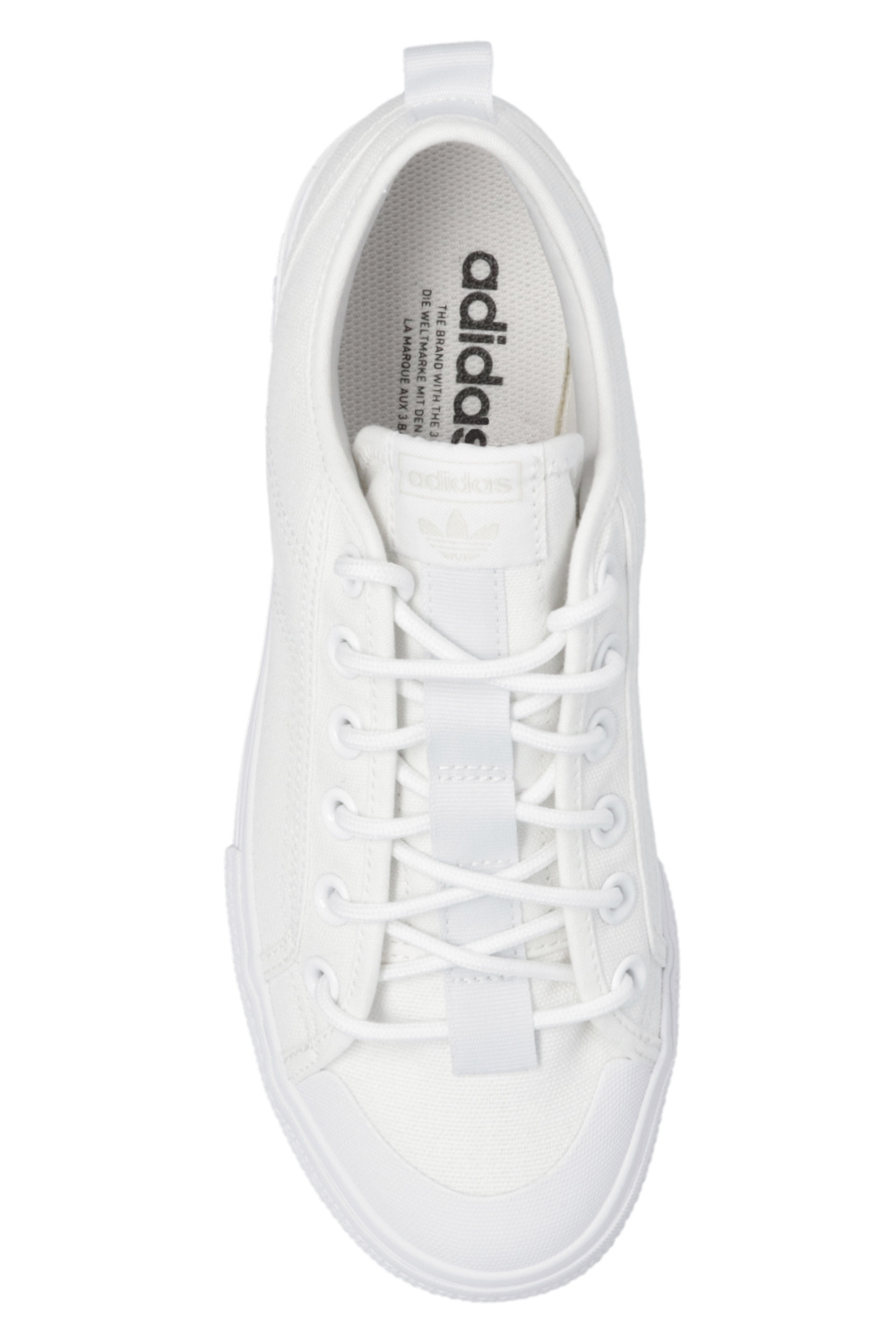 White Nizza Trek Low sneakers ADIDAS Originals Vitkac Italy